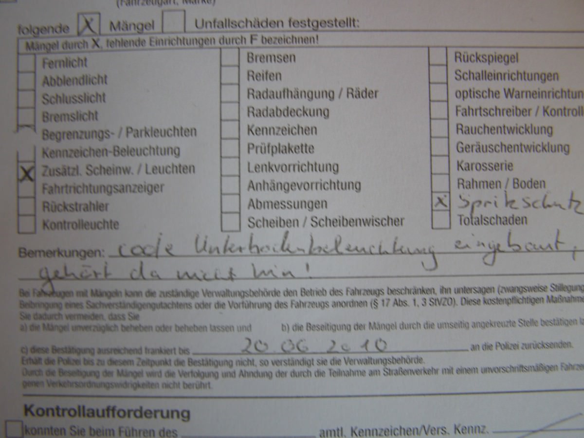 mängelkarte von nem freund^^
