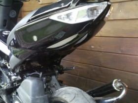 Teile zurück vom lackieren... Heck mit Aerox Front