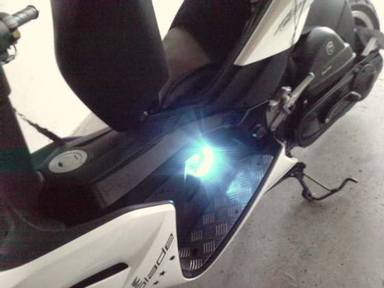 Federungsbeleuchtung mit LED String.