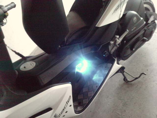 Federungsbeleuchtung mit LED String.