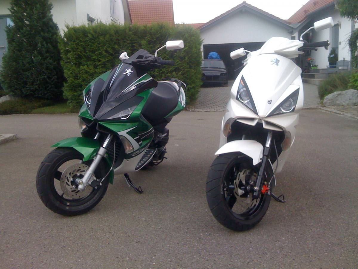 mit buzzetti Seitenständer xD