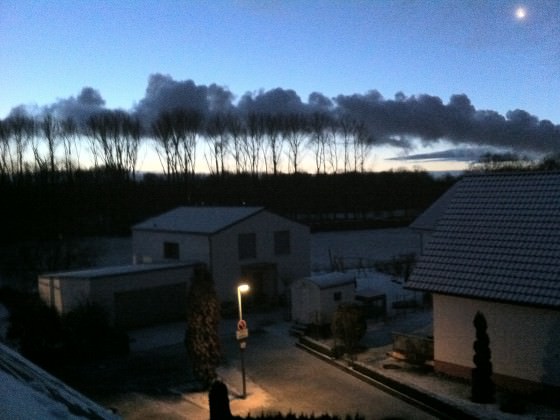 Heute morgen :D