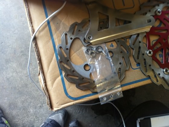 Neue teile Da roost sprint 2xSSP bremsscheibe