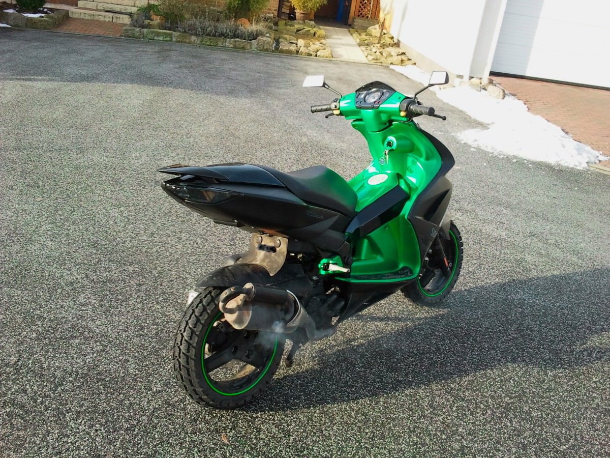 led Licht dran und sonne :))
