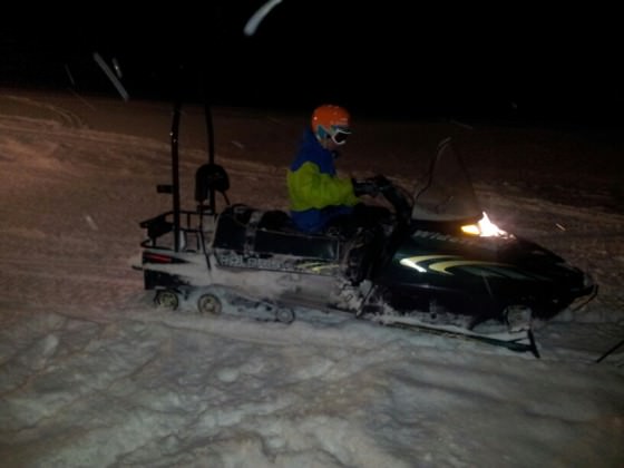 Motorschlitten Heizen :b
