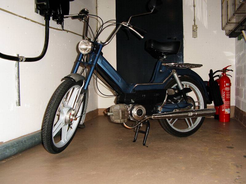 Die Puch Maxi hatte ich zum wiederherrichten da und hab sie anschließend verkauft