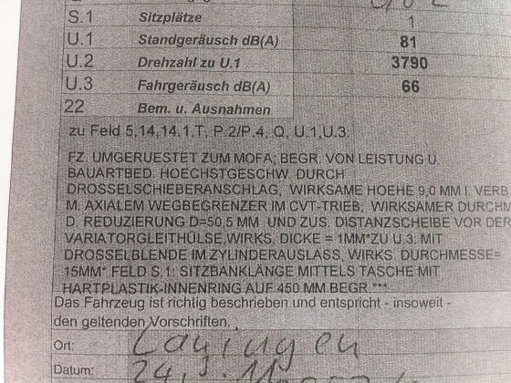 Welche Drosseln ?