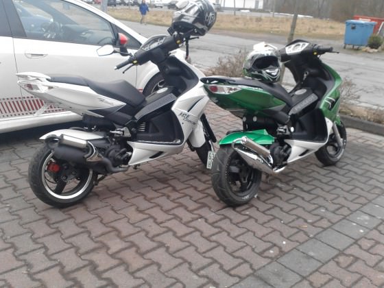 runde mit dad gedreht :D