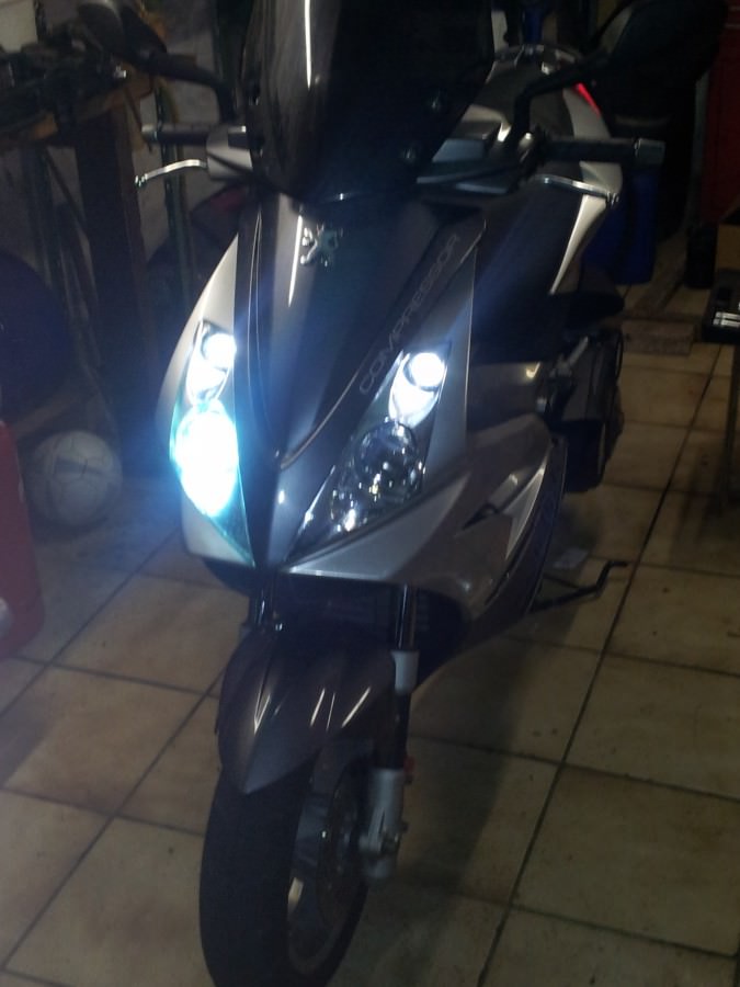Xenon, Led und LeoVince 4Road