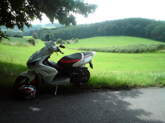 Der Scooter+Helm