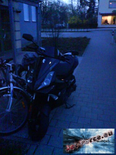 Dark side on street