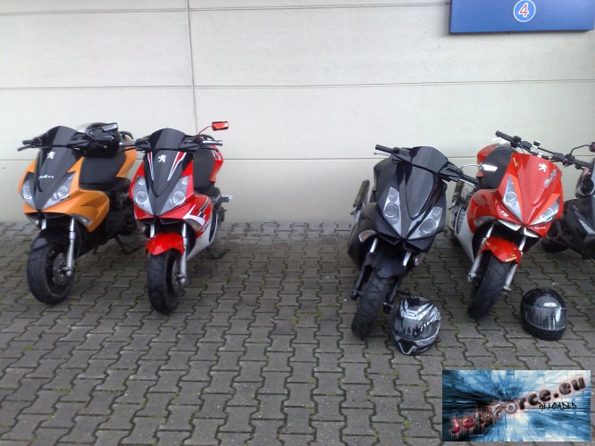unser rollertrffen trotzt regen konnte uns keiner stoppen