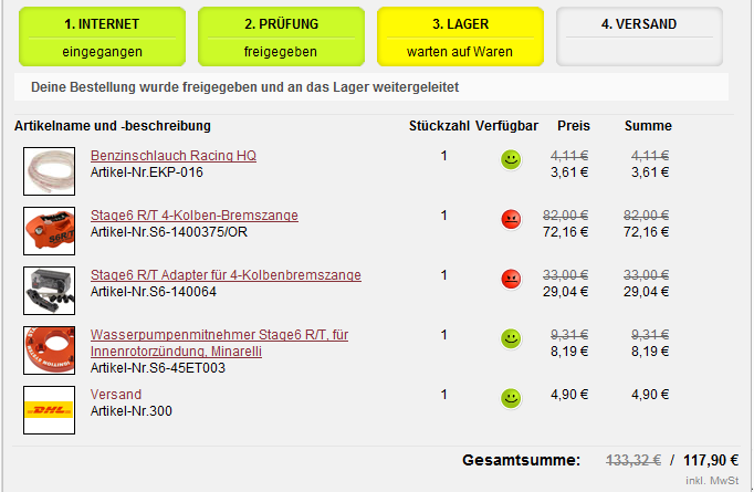 bestellung