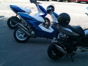Jetty am Amfang :) 50ccm Sport !