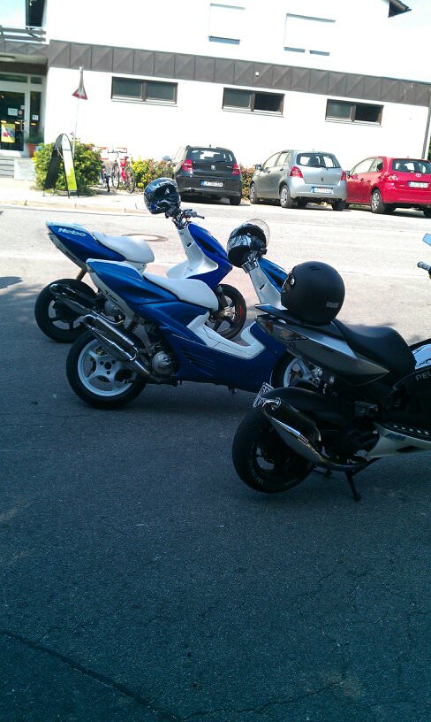 Jetty am Amfang :) 50ccm Sport !
