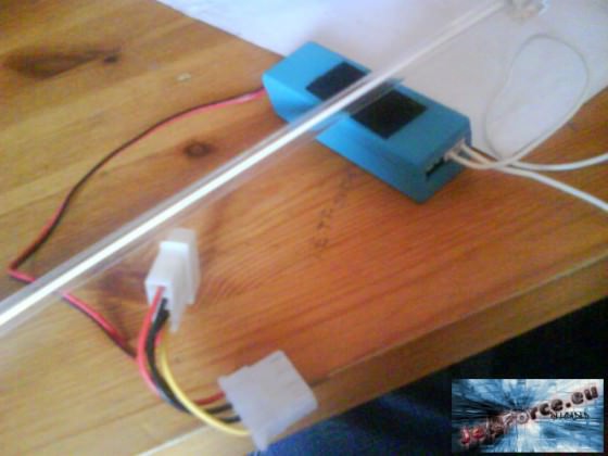 So sieht meine Neonröhre aus.