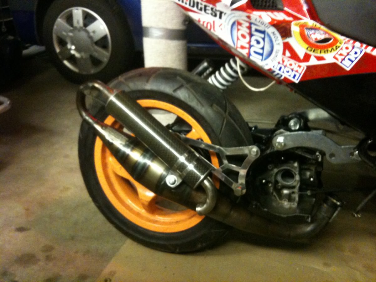 Der roller steht wieder :)