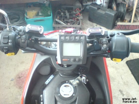 neues tacho u neues front dreieck :)